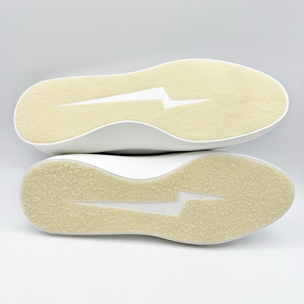 Wolf & Shepherd Cruise Mule Slip On Shoes Mens 7.5 Womens 9 White Leather NIB - Picture 13 of 14